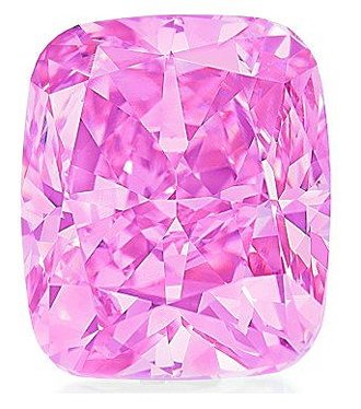 5克拉頂級粉紅彩鑽(Fancy Vivid Pink Diamond)可望突破拍賣紀錄