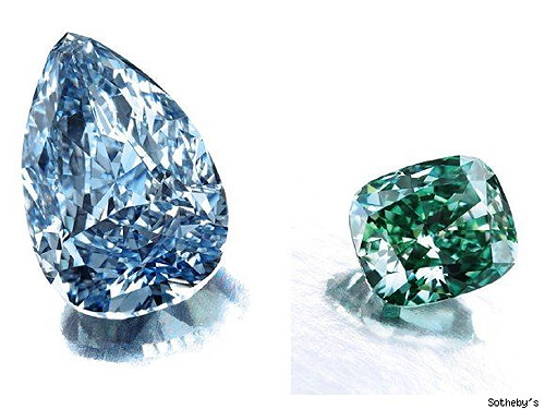 罕見的超大綠鑽石現身蘇富比拍賣會